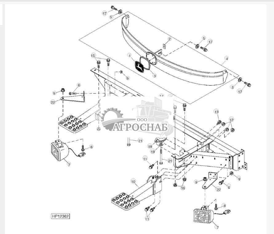 Опора кабины 